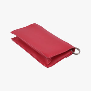 Pre-owned Yves Saint Laurent Small Betty Flap Red Leather 314516 shoulderbag | stylenewstar