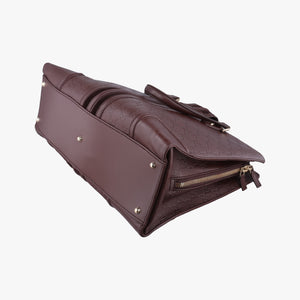 Pre-owned Gucci Treasure Burgundy Leather 163033 handbag | stylenewstar