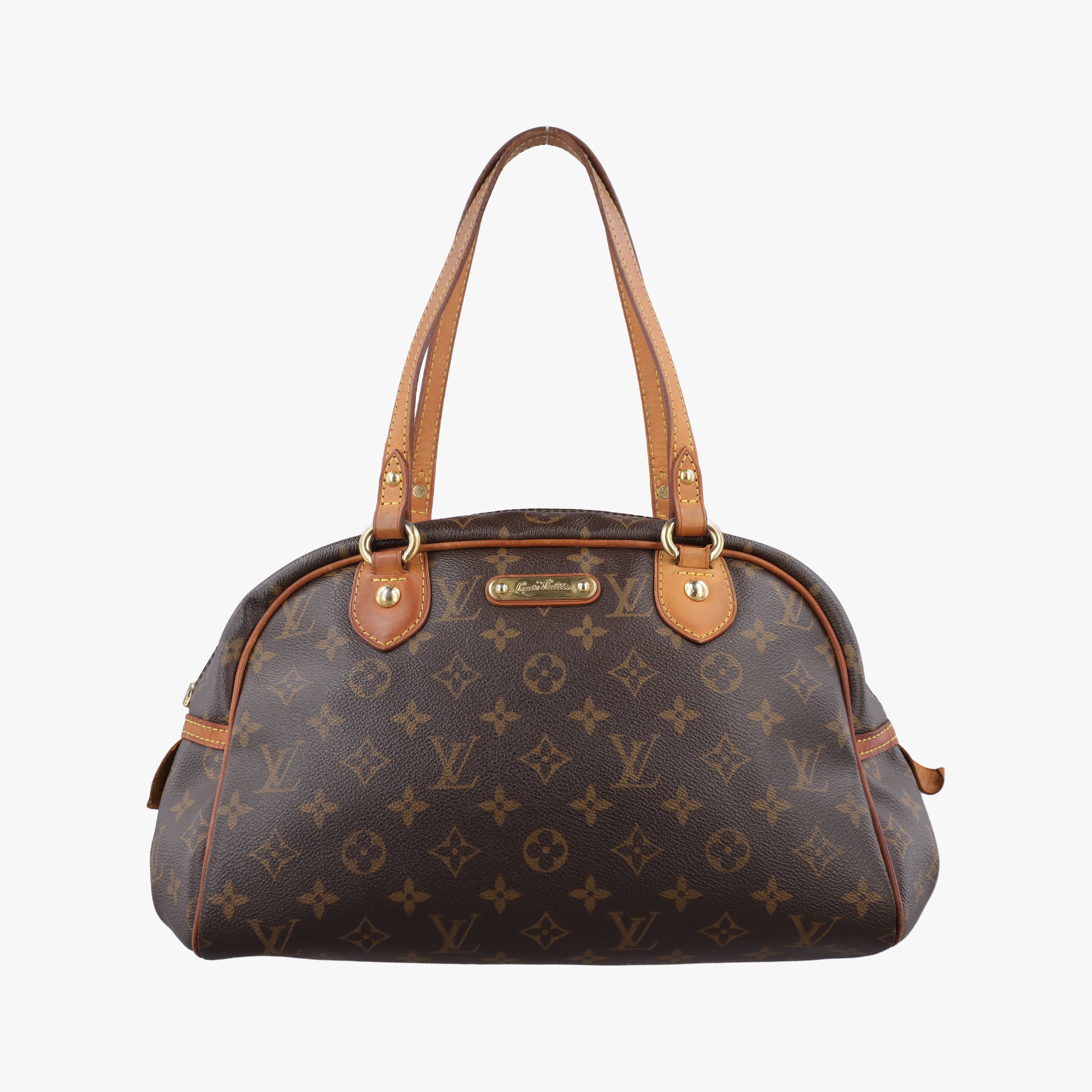Vintage Louis Vuitton MONTORGUEI PM brown Monogram Canvas M95565 shoulderbag | stylenewstar