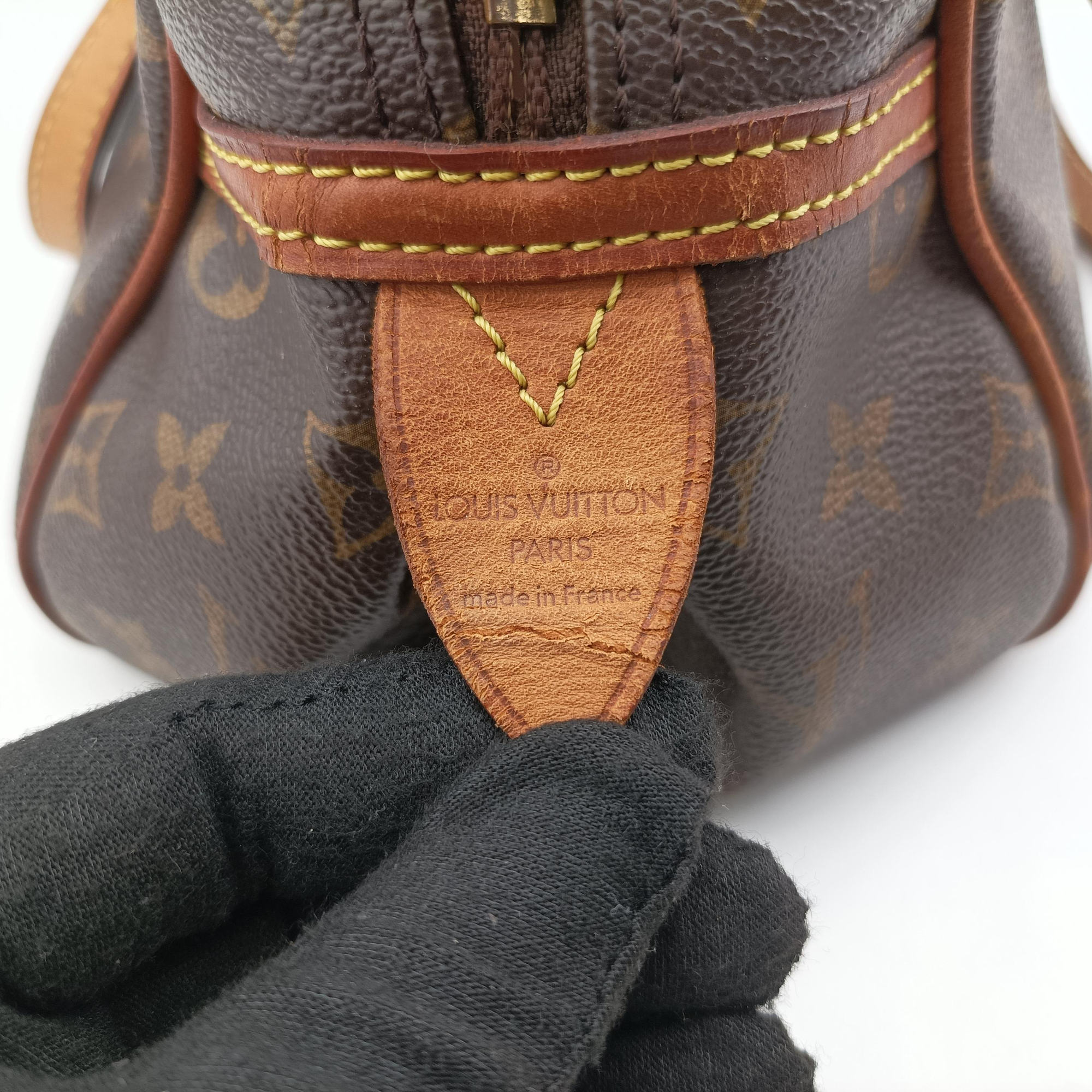 Vintage Louis Vuitton MONTORGUEI PM brown Monogram Canvas M95565 shoulderbag | stylenewstar