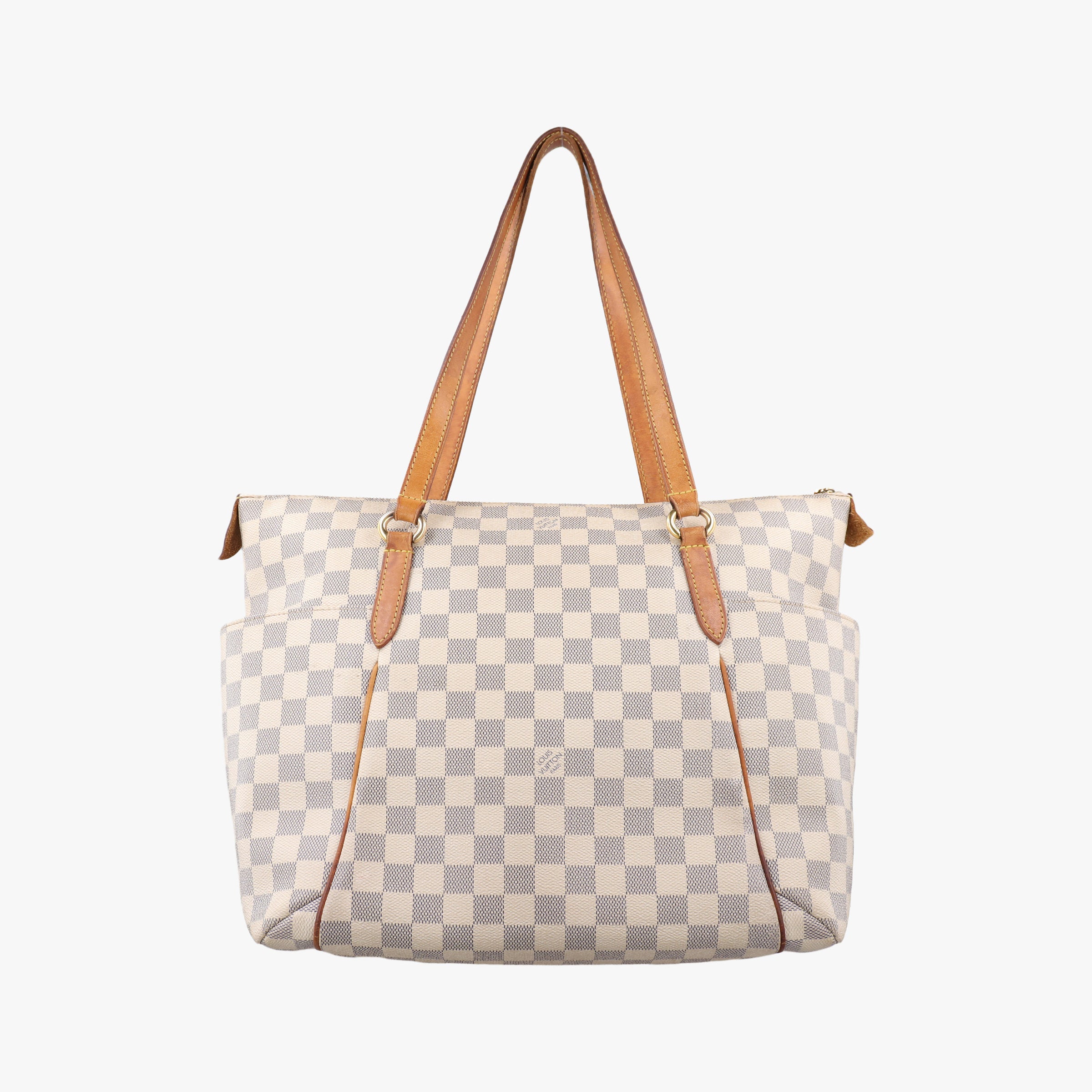 Pre-owned Louis Vuitton TOTALLY MM Azur Damier Canvas N51262 shoulderbag | stylenewstar