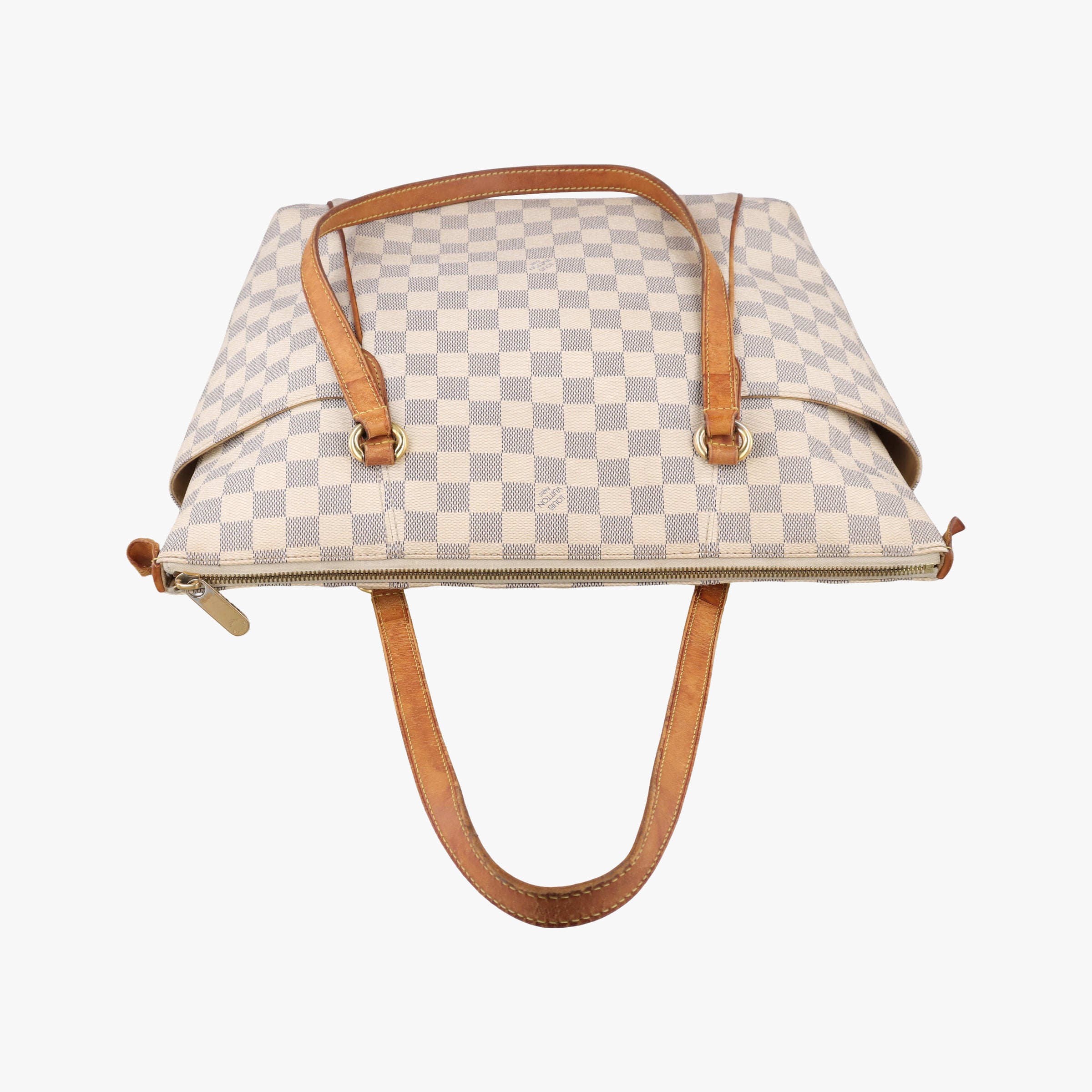 Pre-owned Louis Vuitton TOTALLY MM Azur Damier Canvas N51262 shoulderbag | stylenewstar