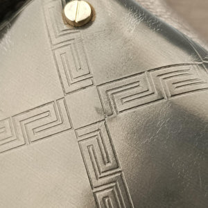 Pre-owned VERSACE Metallic Hobo Gold Patent×Leather  handbag | stylenewstar