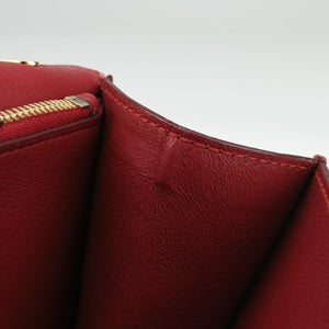 Secondhand Ferragamo Gancino Burgundy Leather  shoulderbag | stylenewstar