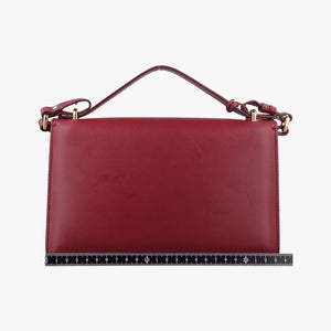 Secondhand Ferragamo Gancino Burgundy Leather  shoulderbag | stylenewstar