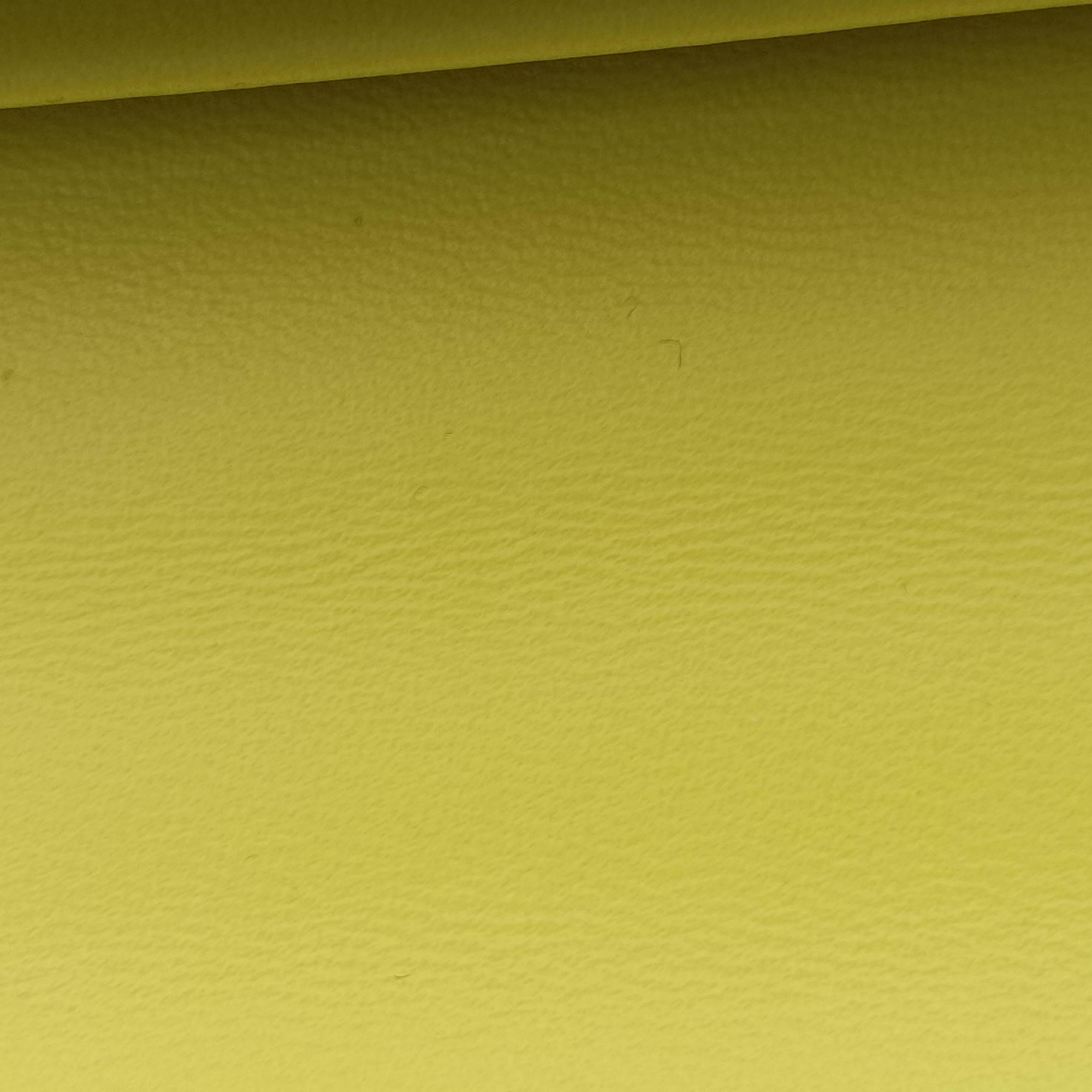 Pre-owned Celine Triomphe Chain Yellow Leather  shoulderbag | stylenewstar