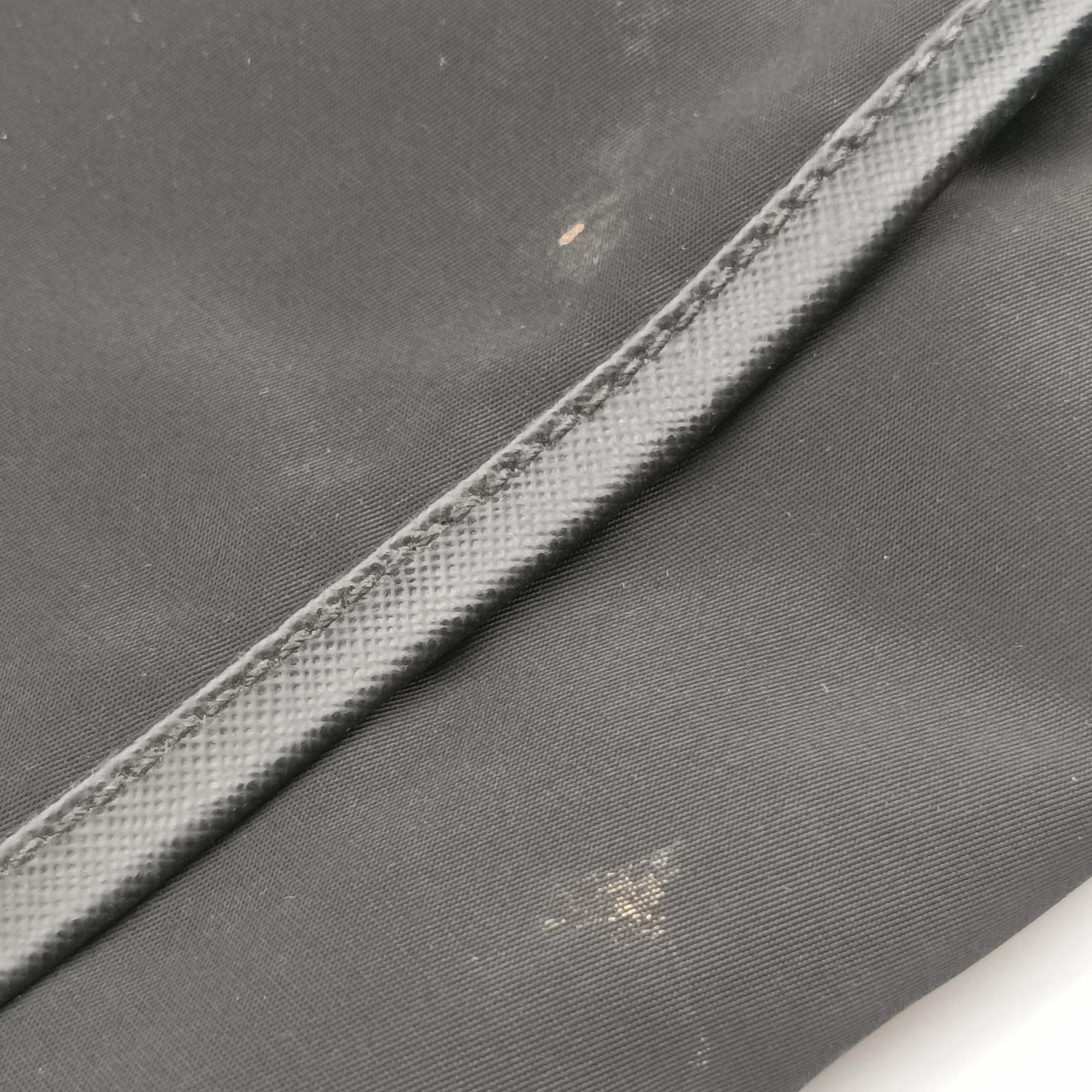 Vintage Prada Vela Messenger Bag Black Nylon V166 shoulderbag | stylenewstar