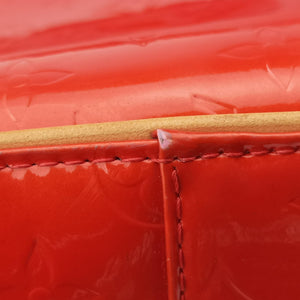 Pre-owned Louis Vuitton Sutton Red Vernis M91080 handbag | stylenewstar
