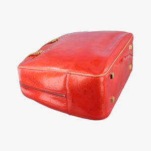 Pre-owned Louis Vuitton Sutton Red Vernis M91080 handbag | stylenewstar