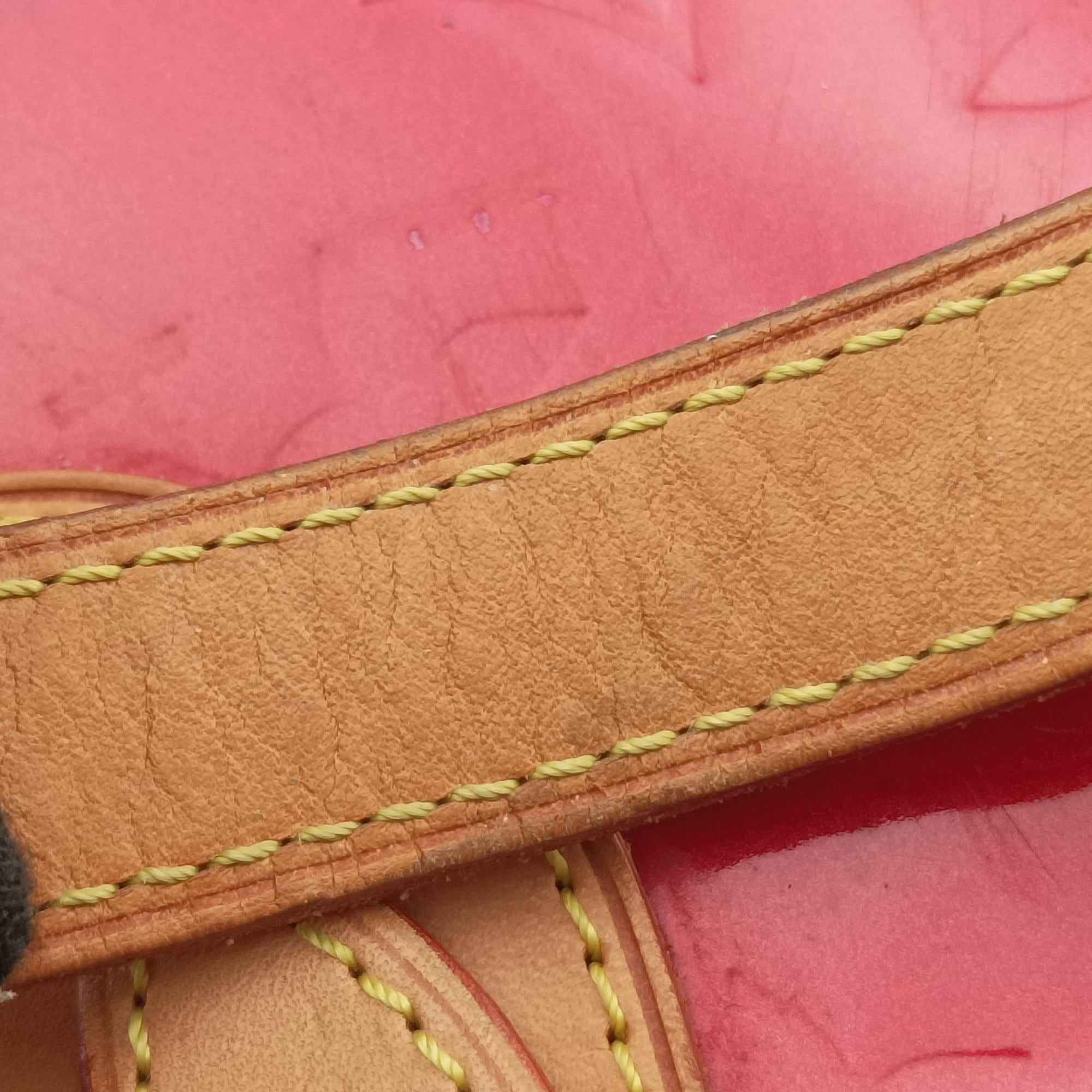 Pre-owned Louis Vuitton Rosewood FRAMBOISE Vernis M91989 handbag | stylenewstar