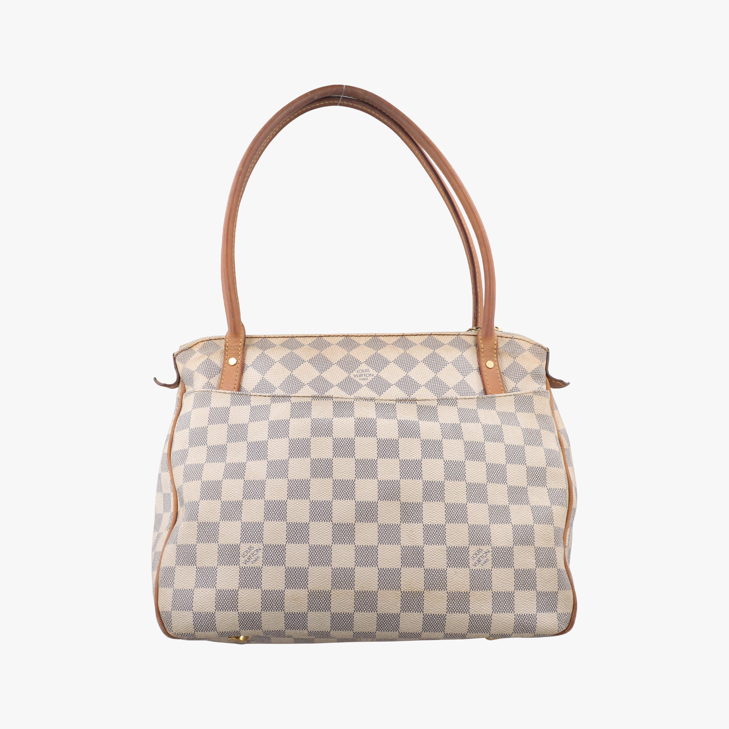 Pre-owned Louis Vuitton Figheri PM Azur Damier Canvas N41176 shoulderbag | stylenewstar