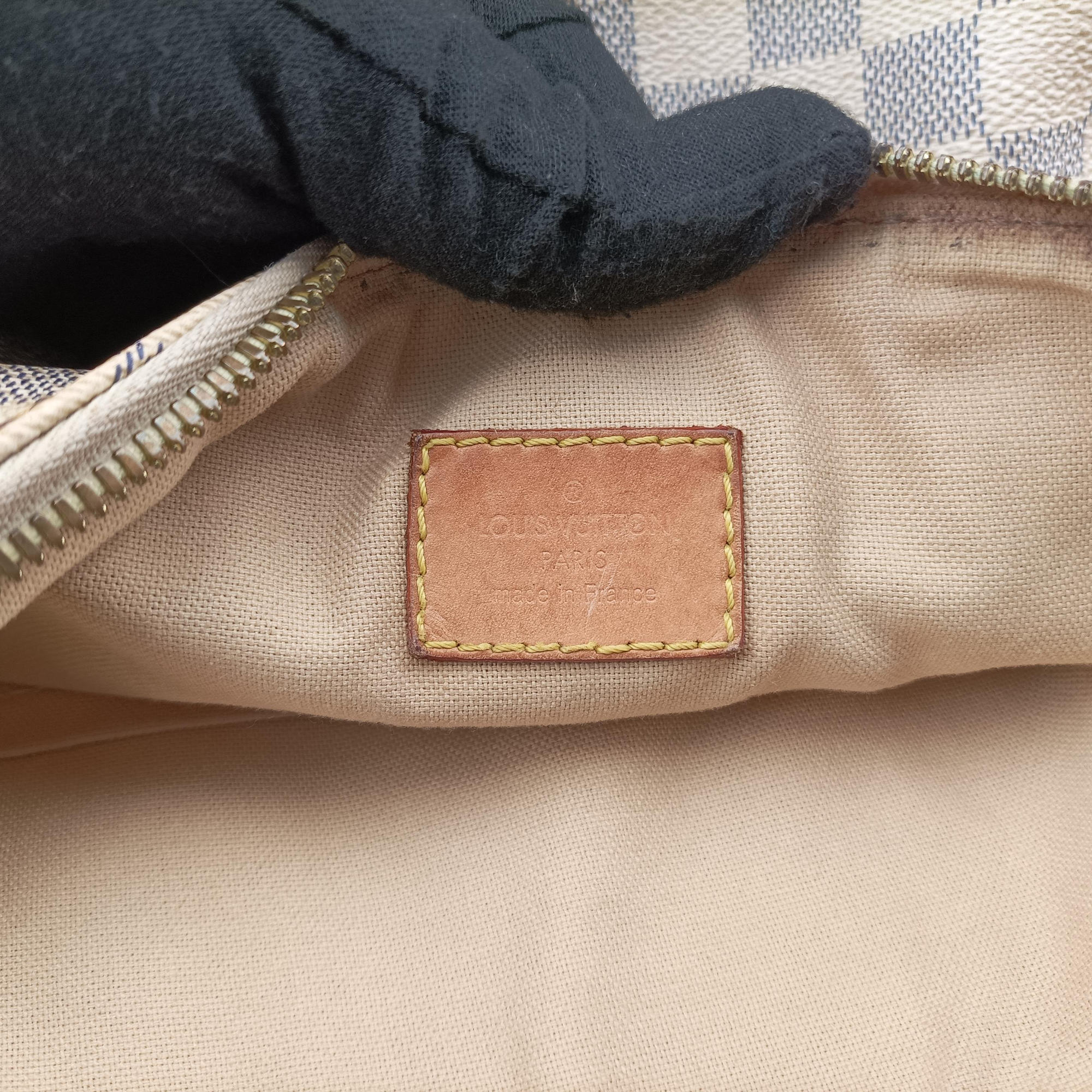 Pre-owned Louis Vuitton Figheri PM Azur Damier Canvas N41176 shoulderbag | stylenewstar