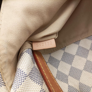Pre-owned Louis Vuitton Figheri PM Azur Damier Canvas N41176 shoulderbag | stylenewstar