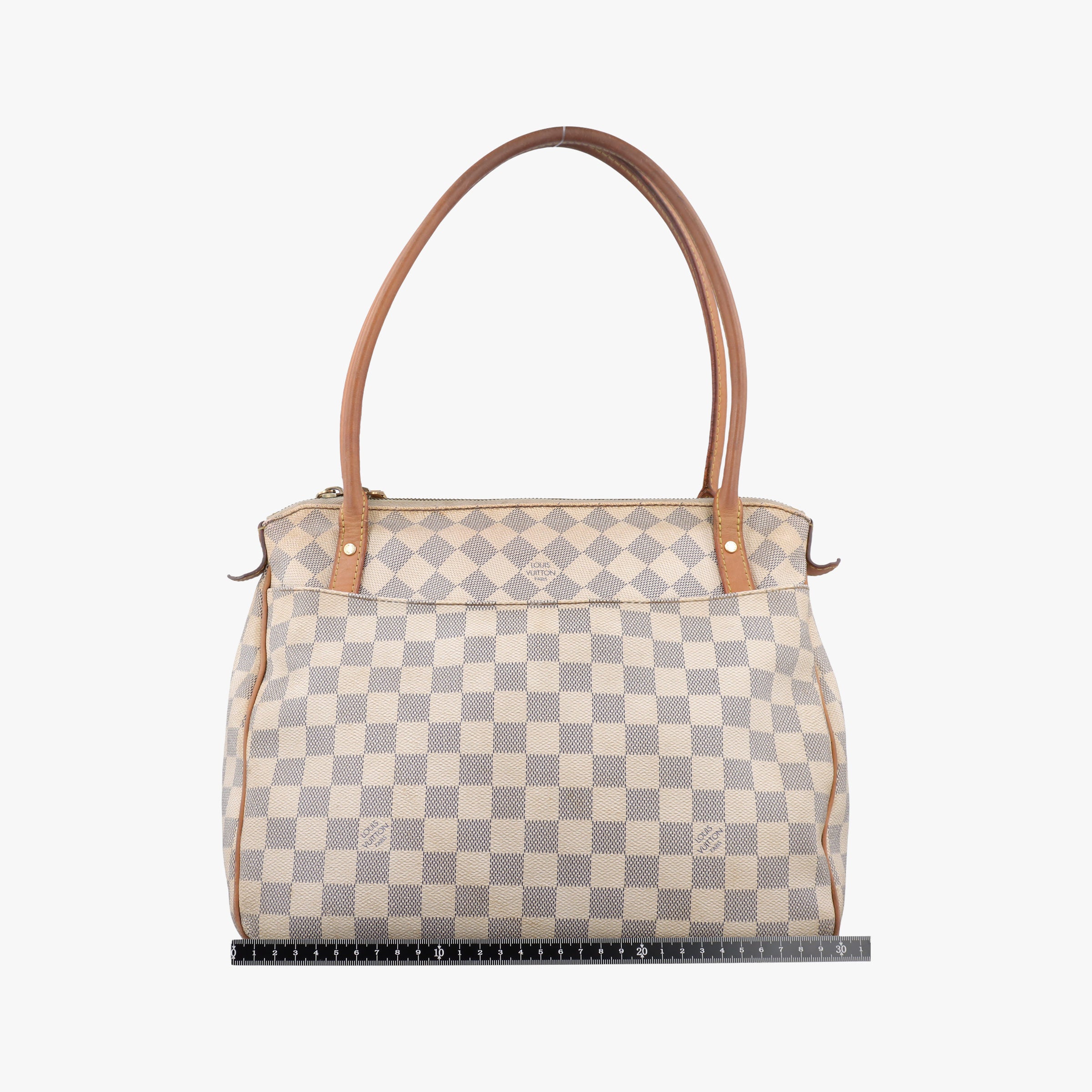 Pre-owned Louis Vuitton Figheri PM Azur Damier Canvas N41176 shoulderbag | stylenewstar