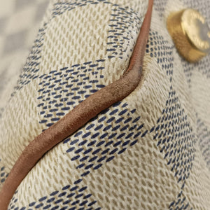 Pre-owned Louis Vuitton Figheri PM Azur Damier Canvas N41176 shoulderbag | stylenewstar