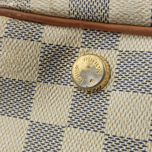Pre-owned Louis Vuitton Figheri PM Azur Damier Canvas N41176 shoulderbag | stylenewstar
