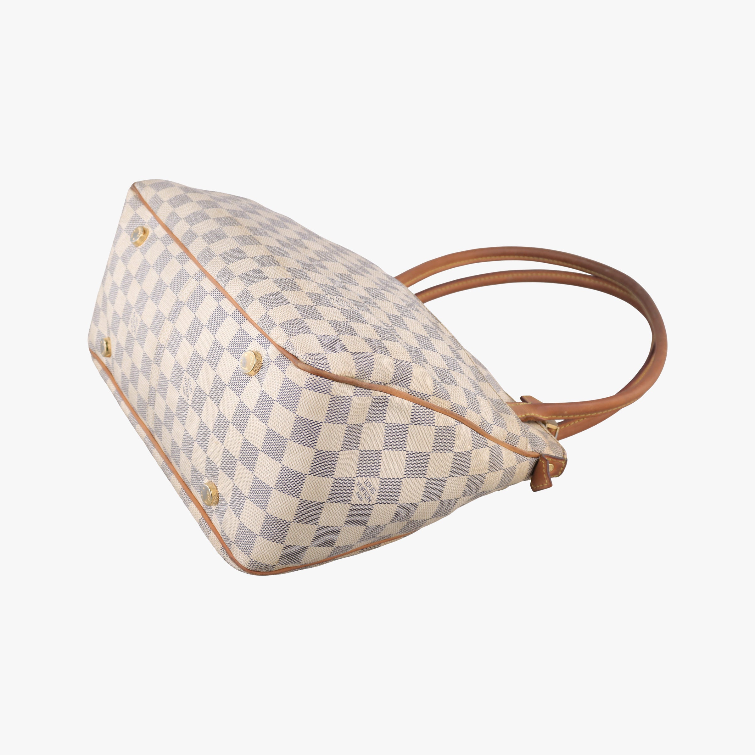 Pre-owned Louis Vuitton Figheri PM Azur Damier Canvas N41176 shoulderbag | stylenewstar