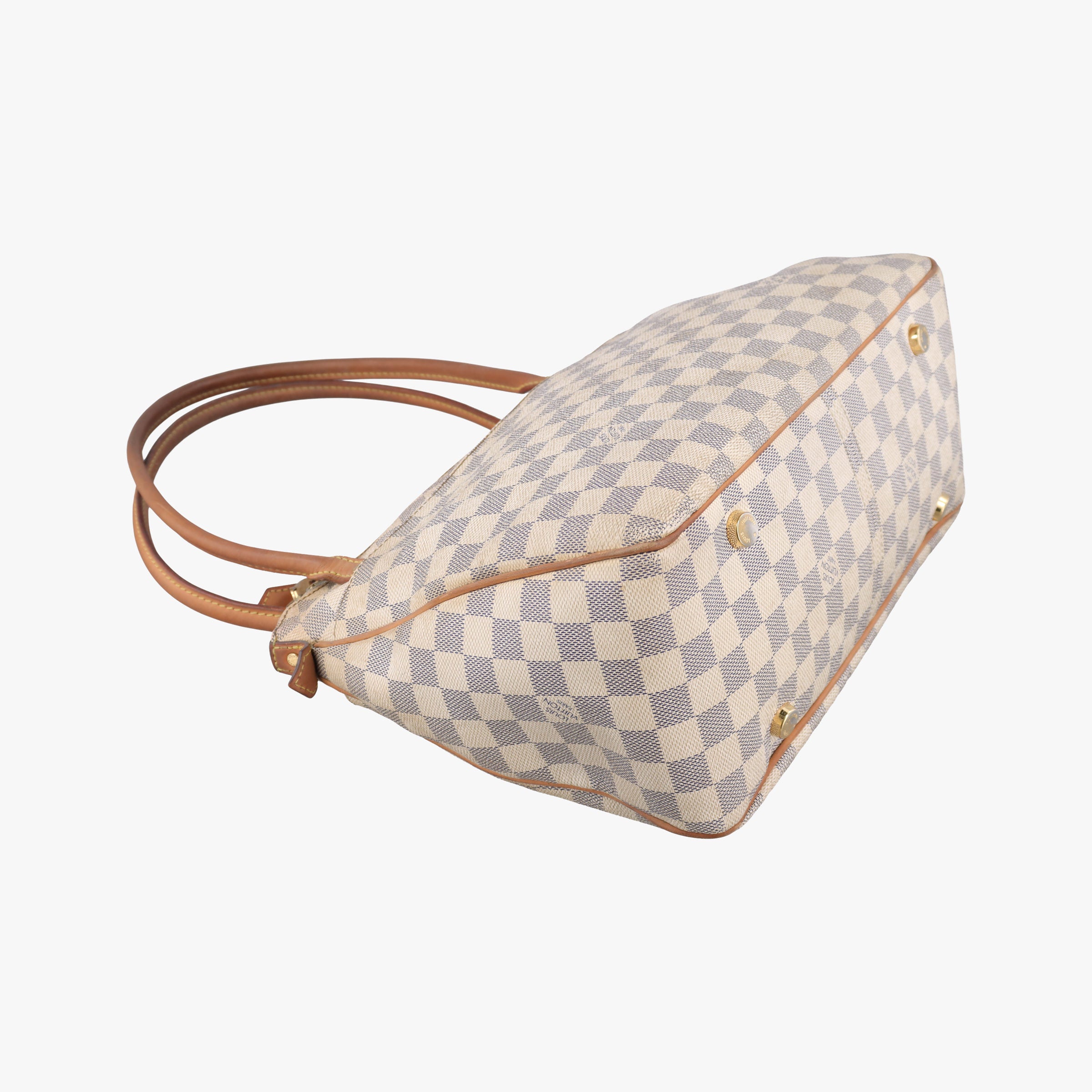 Pre-owned Louis Vuitton Figheri PM Azur Damier Canvas N41176 shoulderbag | stylenewstar