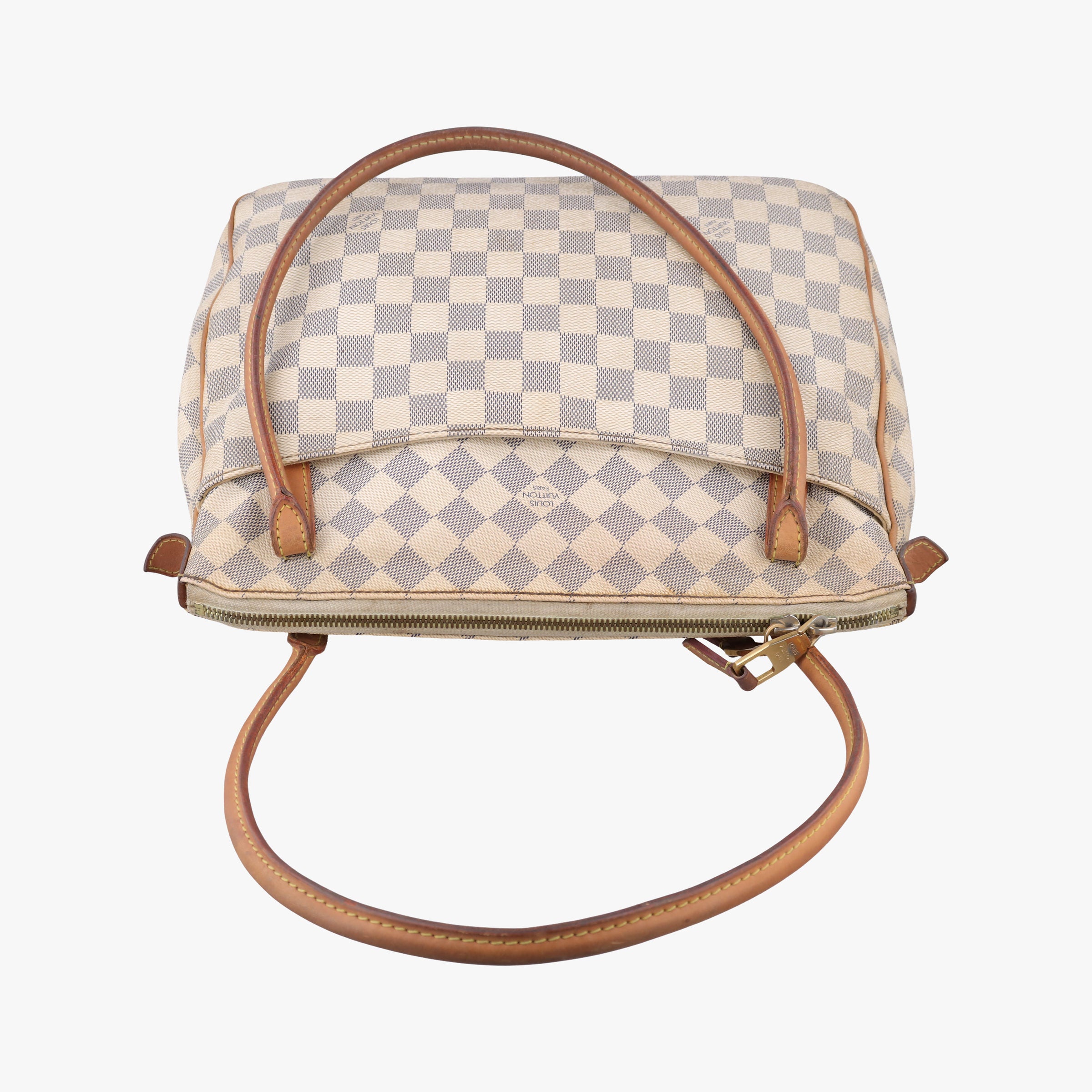 Pre-owned Louis Vuitton Figheri PM Azur Damier Canvas N41176 shoulderbag | stylenewstar