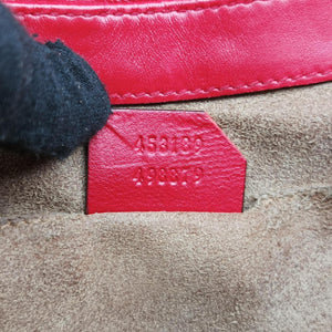Pre-owned Gucci Padlock Guccissima Beige×Red×Multicolour PVC coated canvas×Leather 453189 shoulderbag | stylenewstar