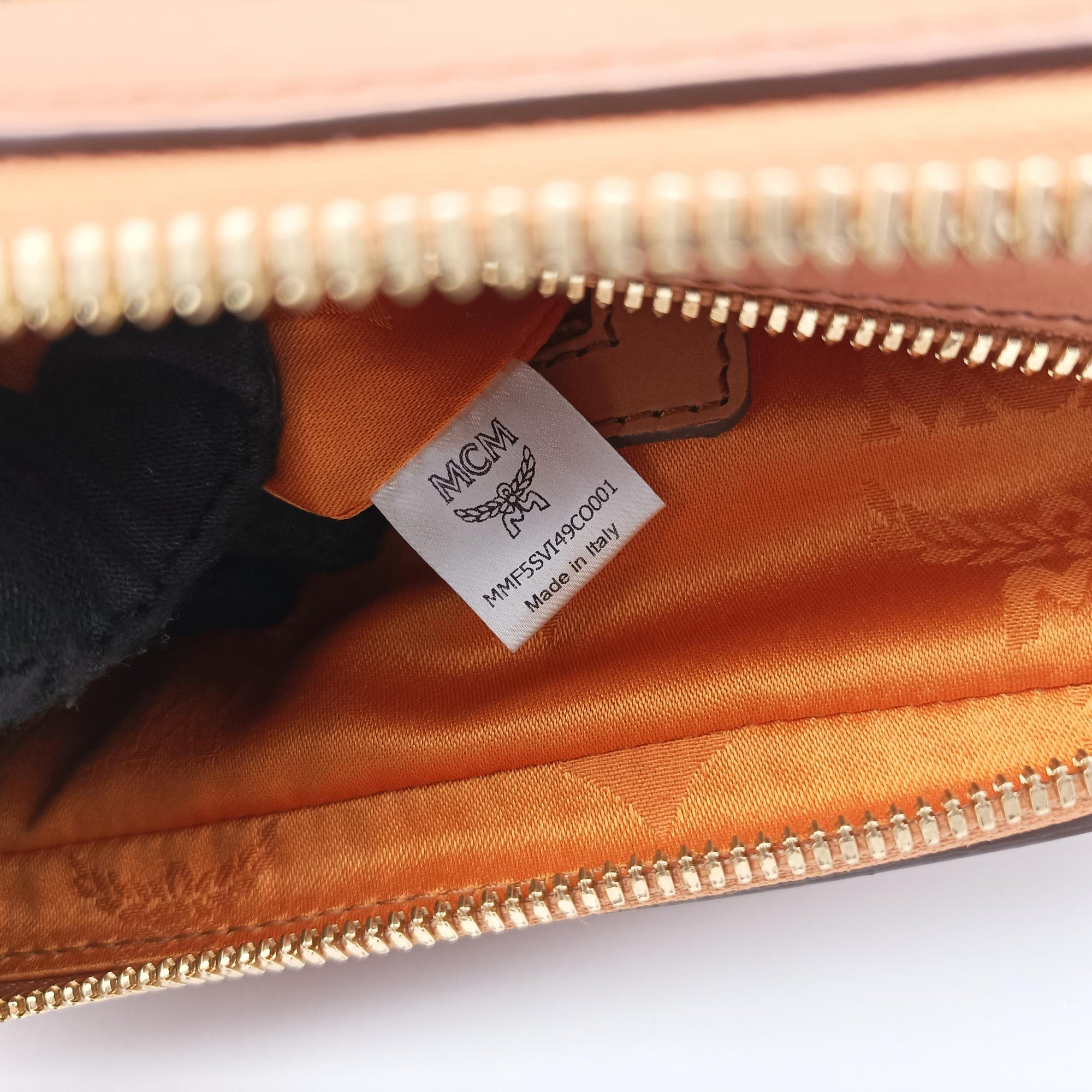 Secondhand MCM Logogram business Brown Leather  handbag | stylenewstar
