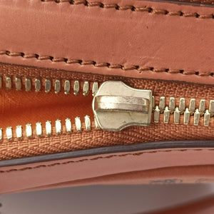 Secondhand MCM Logogram business Brown Leather  handbag | stylenewstar