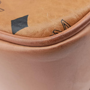 Secondhand MCM Logogram business Brown Leather  handbag | stylenewstar