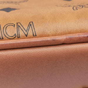 Secondhand MCM Logogram business Brown Leather  handbag | stylenewstar