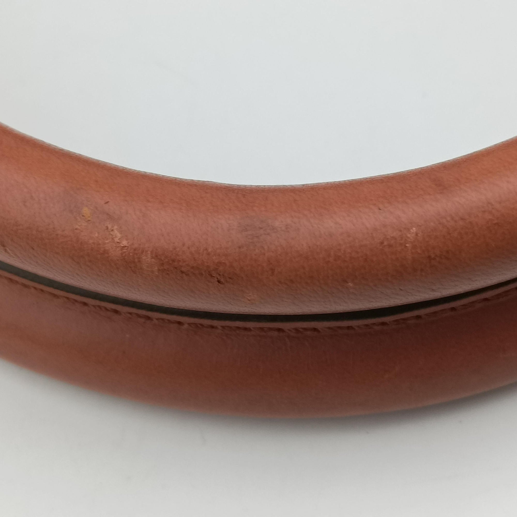 Secondhand MCM Logogram business Brown Leather  handbag | stylenewstar