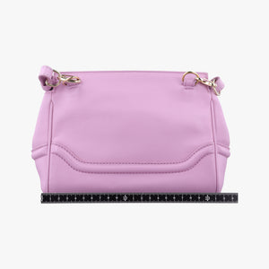 Pre-owned VERSACE Palazzo Empire Medusa Pink Leather  shoulderbag | stylenewstar
