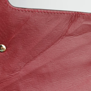 Pre-owned Gucci Sylvie red×Multicolour Leather 524405 shoulderbag | stylenewstar