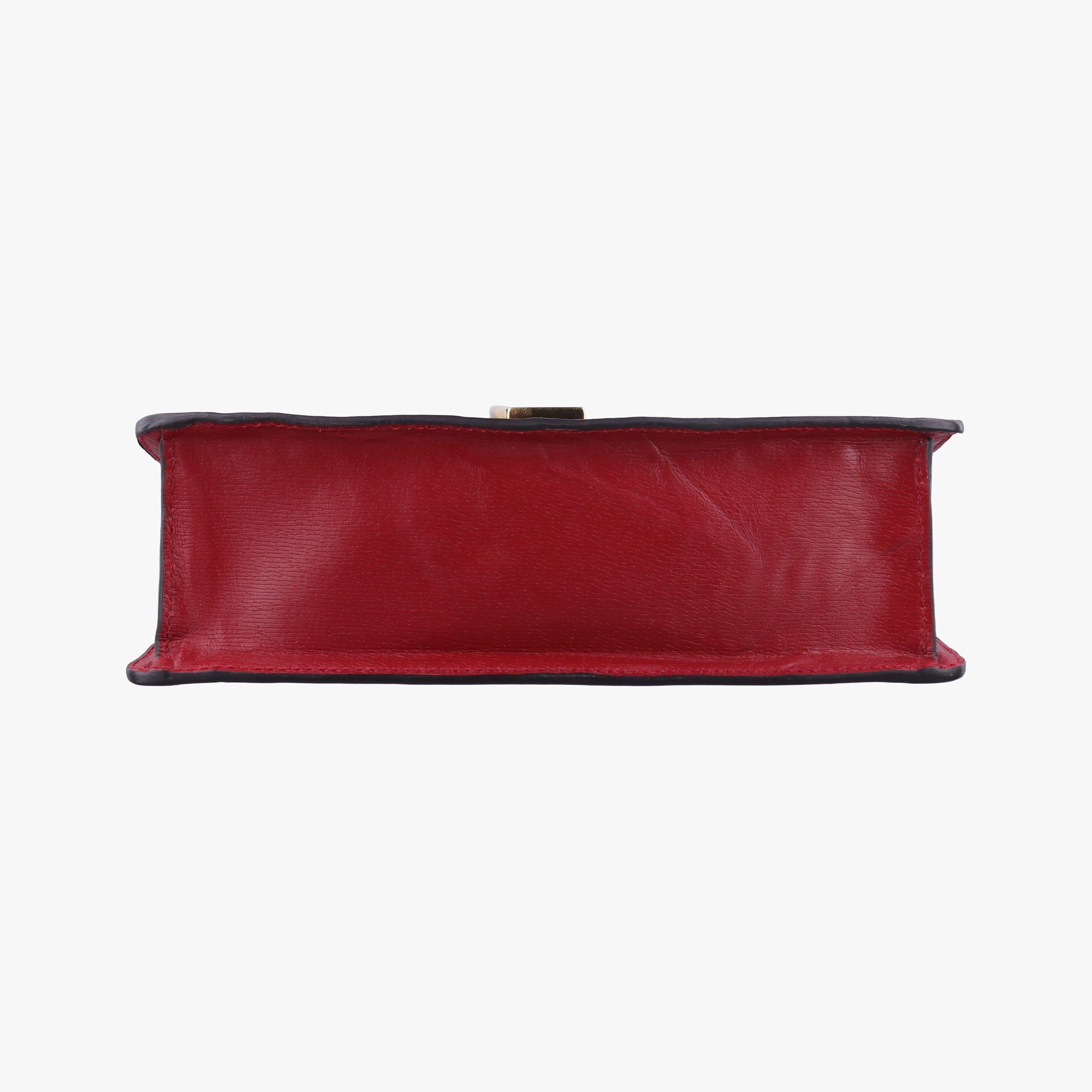 Pre-owned Gucci Sylvie red×Multicolour Leather 524405 shoulderbag | stylenewstar