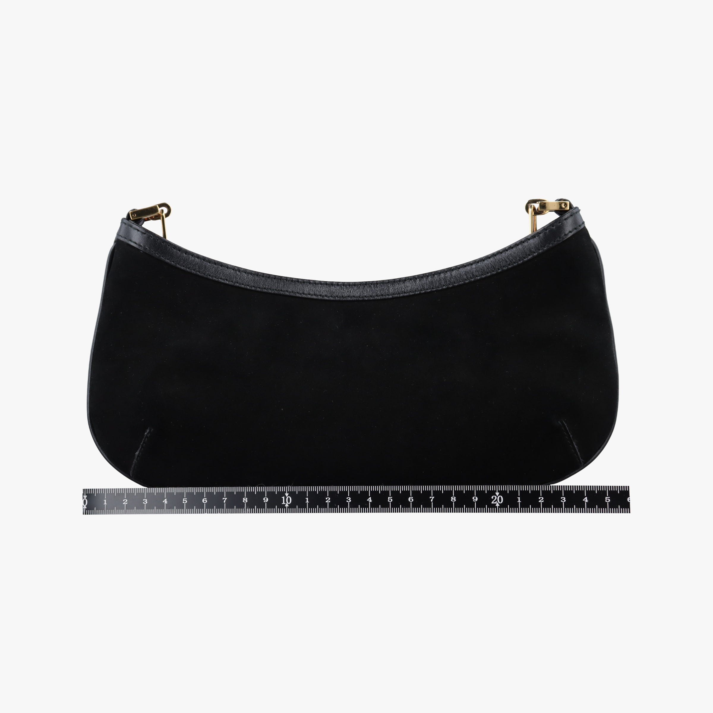 Vintage Gucci Tiger Head Black Suede×leather 001.41 shoulderbag | stylenewstar