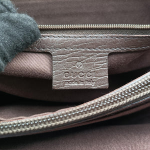 Pre-owned Gucci GG canvas bamboo Beige × brown Canvas×Leather 112526 handbag | stylenewstar
