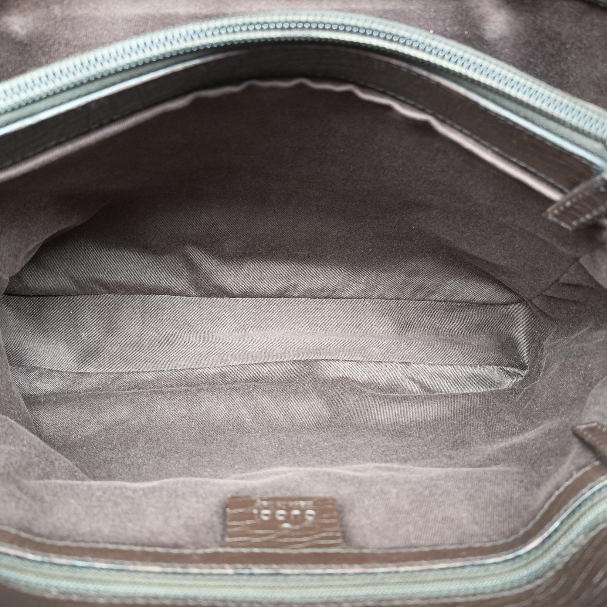 Pre-owned Gucci GG canvas bamboo Beige × brown Canvas×Leather 112526 handbag | stylenewstar
