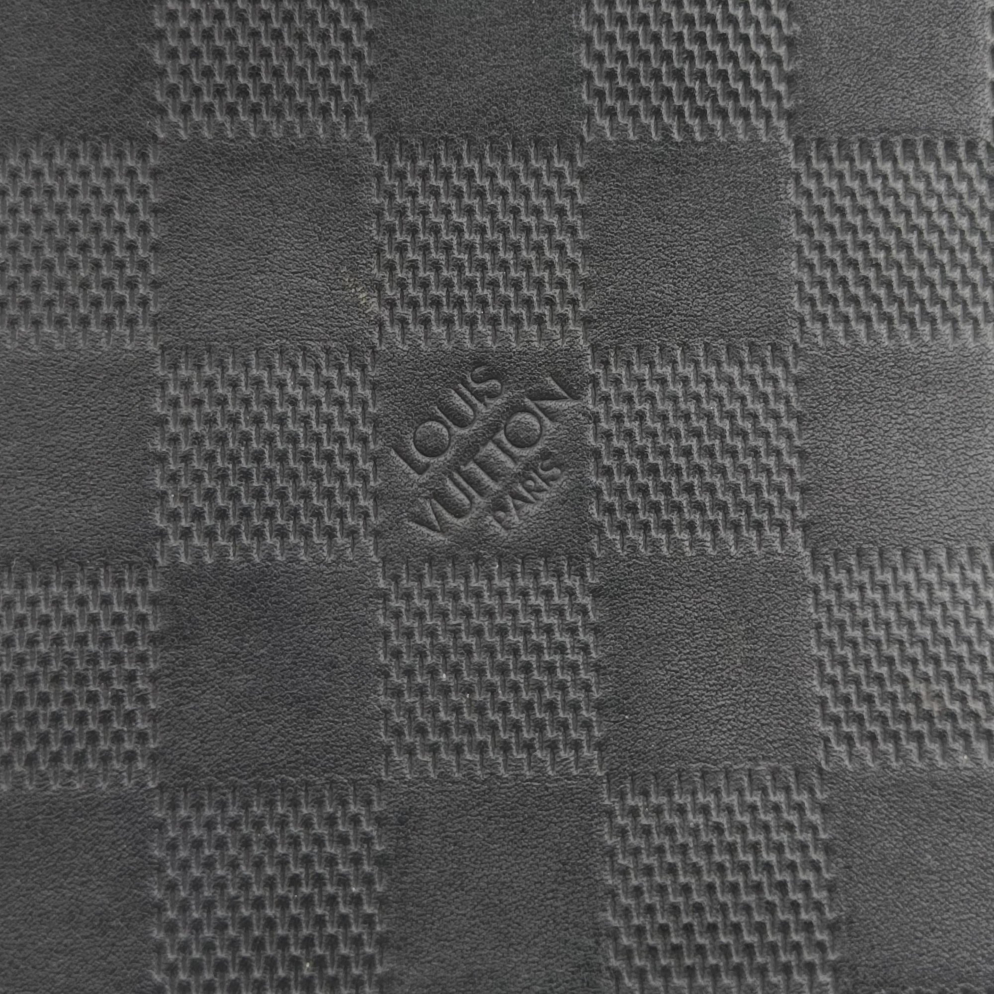 Pre-owned Louis Vuitton Porte-Document Voyage onyx Damier Infini N41146 handbag | stylenewstar