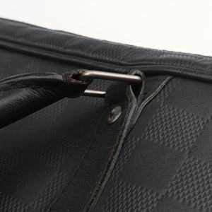 Pre-owned Louis Vuitton Porte-Document Voyage onyx Damier Infini N41146 handbag | stylenewstar