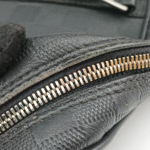 Pre-owned Louis Vuitton Porte-Document Voyage onyx Damier Infini N41146 handbag | stylenewstar