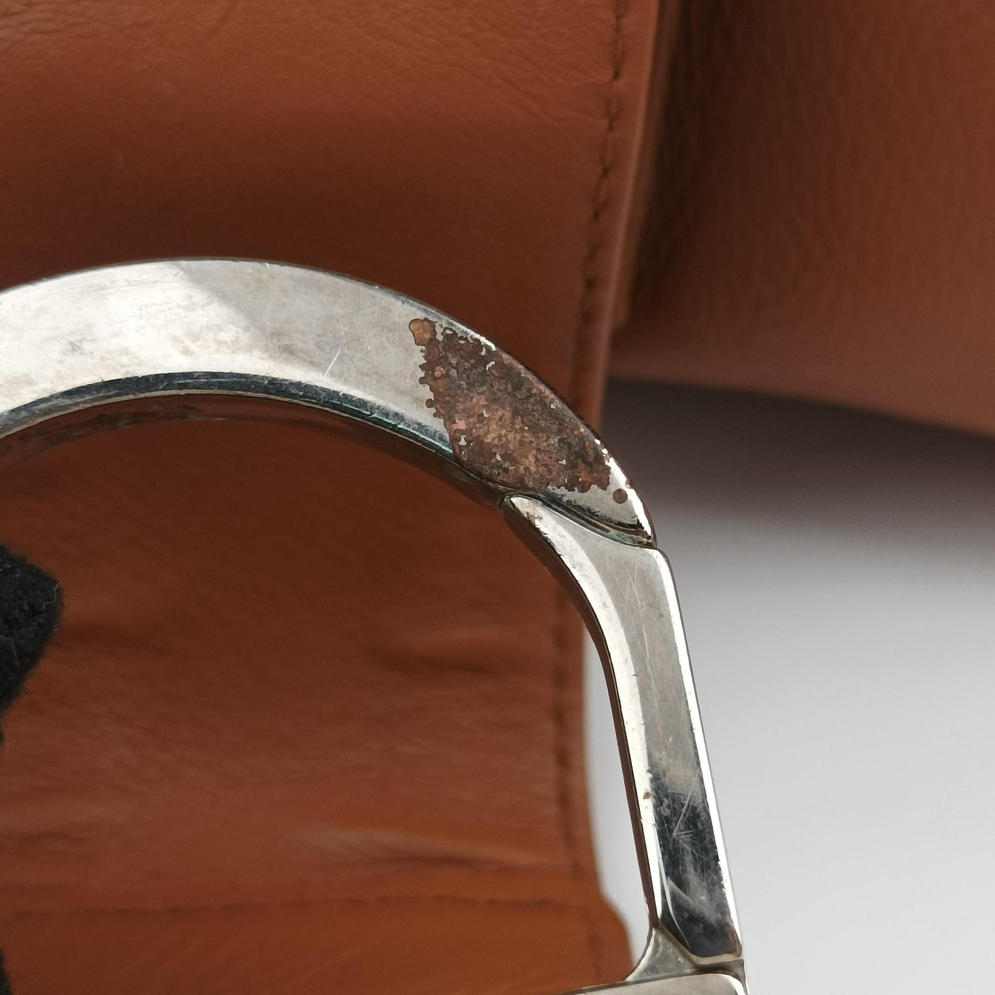 Secondhand Christian Dior D Logo Hobo Brown leather  shoulderbag | stylenewstar