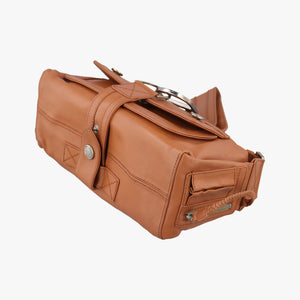 Secondhand Christian Dior D Logo Hobo Brown leather  shoulderbag | stylenewstar