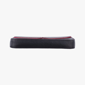 Pre-owned Louis Vuitton Pochette Felice Noir×Pink Epi M64579 shoulderbag | stylenewstar