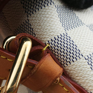 Pre-owned Louis Vuitton HAMPSTEAD MM AZUR Damier Canvas N51206 handbag | stylenewstar