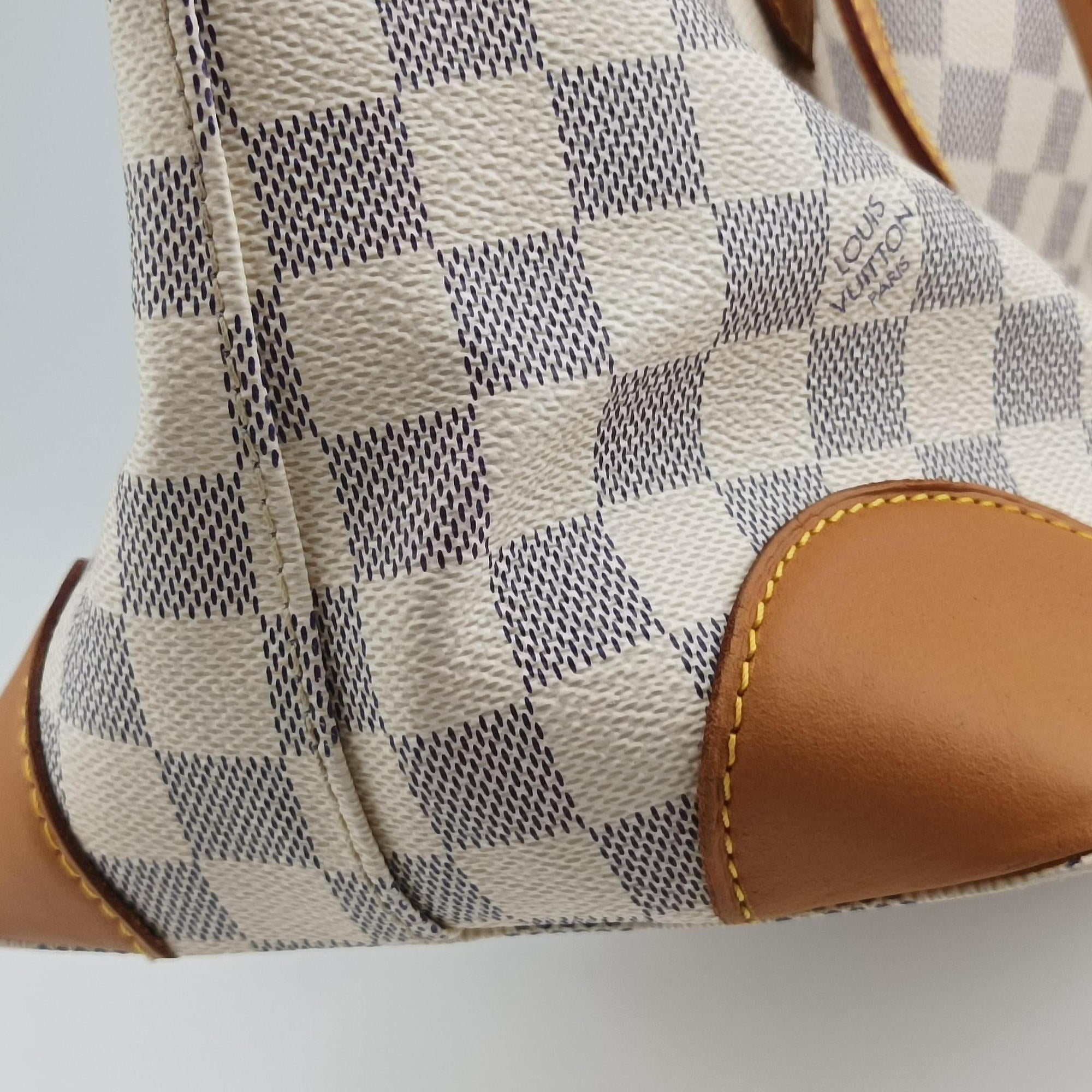 Pre-owned Louis Vuitton HAMPSTEAD MM AZUR Damier Canvas N51206 handbag | stylenewstar