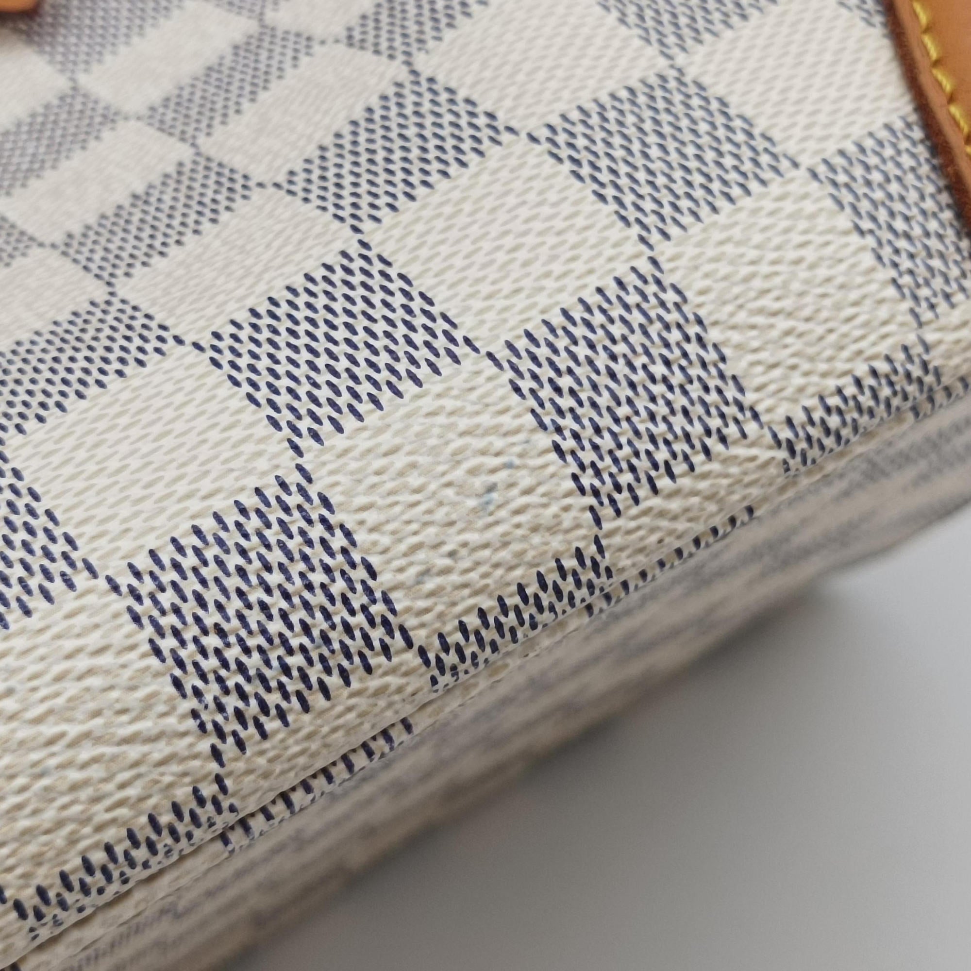 Pre-owned Louis Vuitton HAMPSTEAD MM AZUR Damier Canvas N51206 handbag | stylenewstar