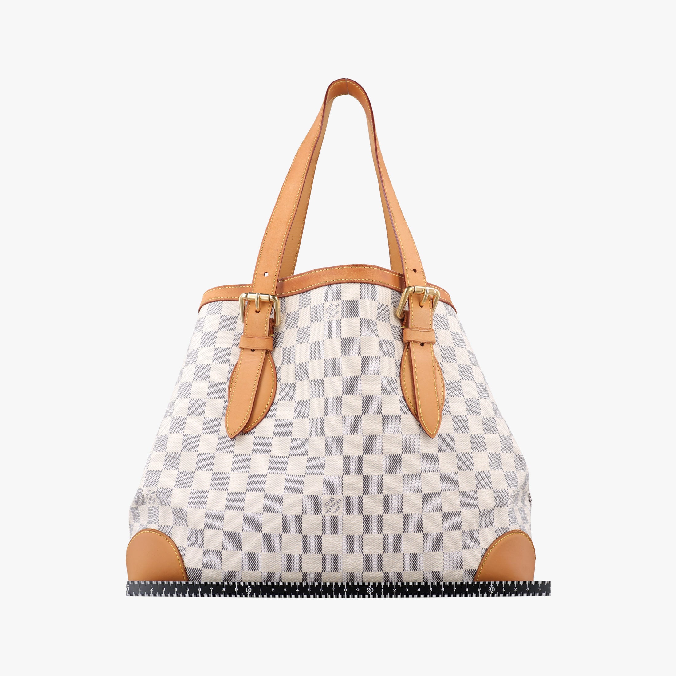 Pre-owned Louis Vuitton HAMPSTEAD MM AZUR Damier Canvas N51206 handbag | stylenewstar