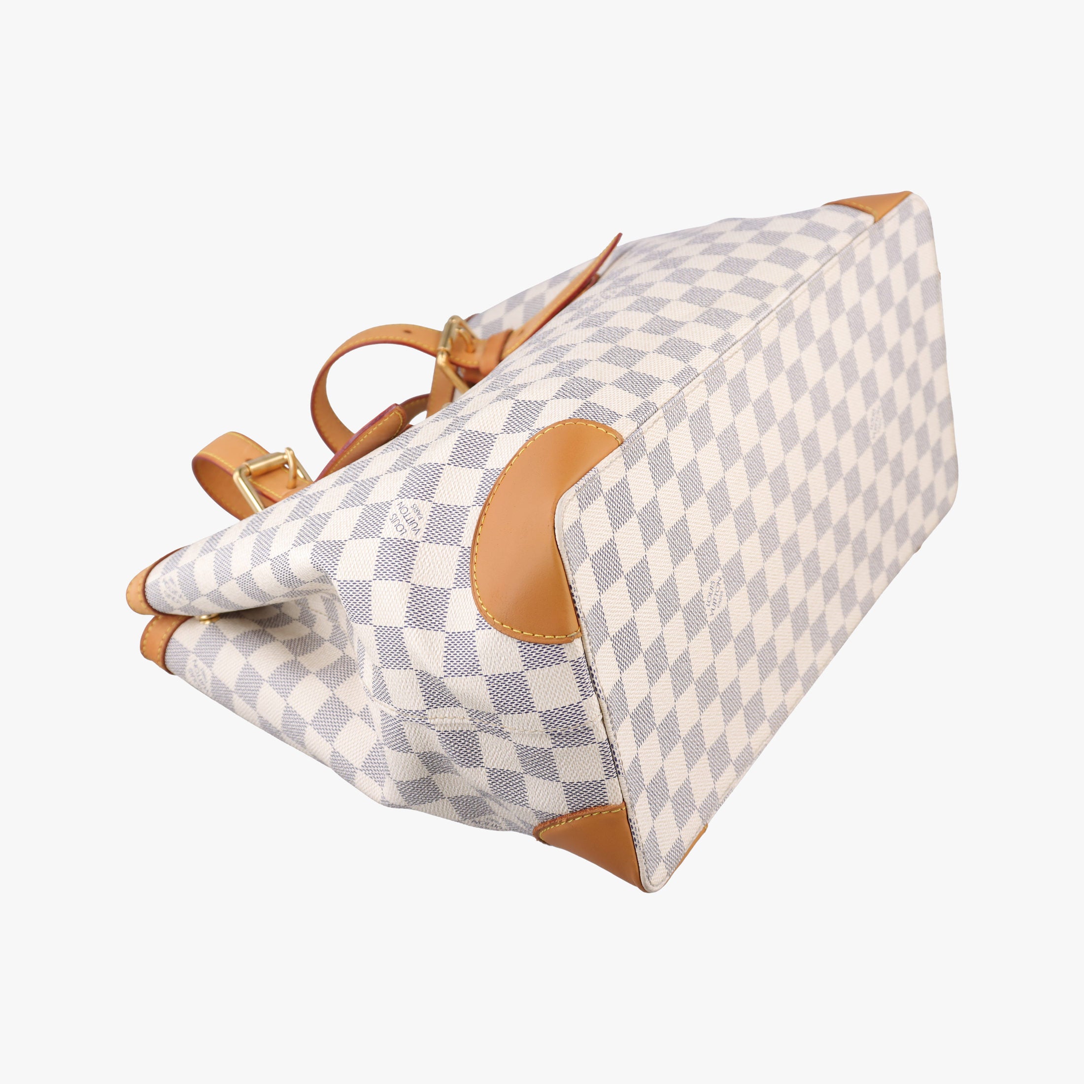 Pre-owned Louis Vuitton HAMPSTEAD MM AZUR Damier Canvas N51206 handbag | stylenewstar