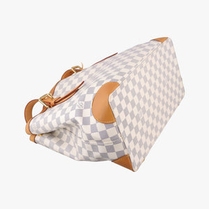 Pre-owned Louis Vuitton HAMPSTEAD MM AZUR Damier Canvas N51206 handbag | stylenewstar