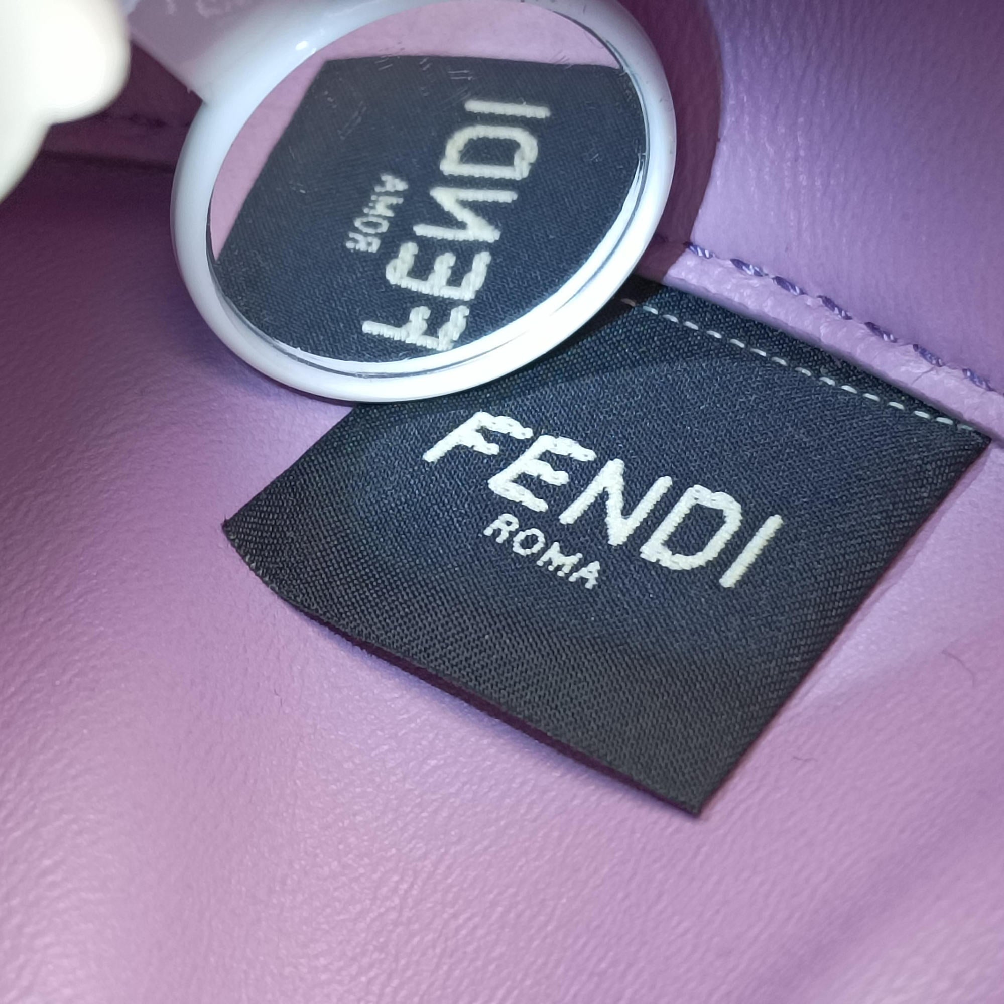 Vintage Fendi Cookie Mini Purple Leather 8BS065 shoulderbag | stylenewstar