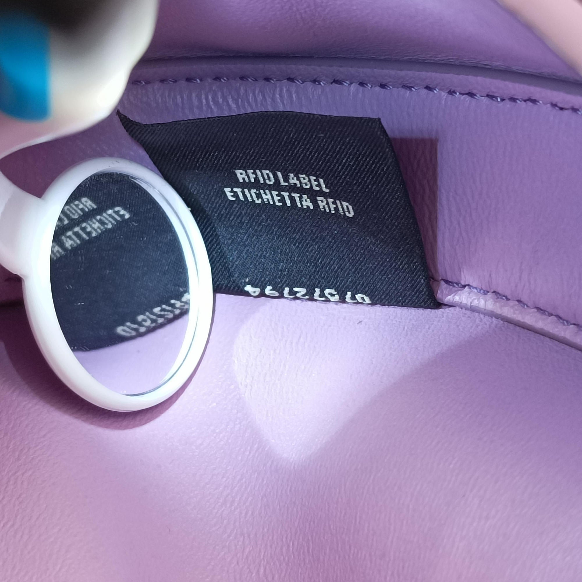 Vintage Fendi Cookie Mini Purple Leather 8BS065 shoulderbag | stylenewstar