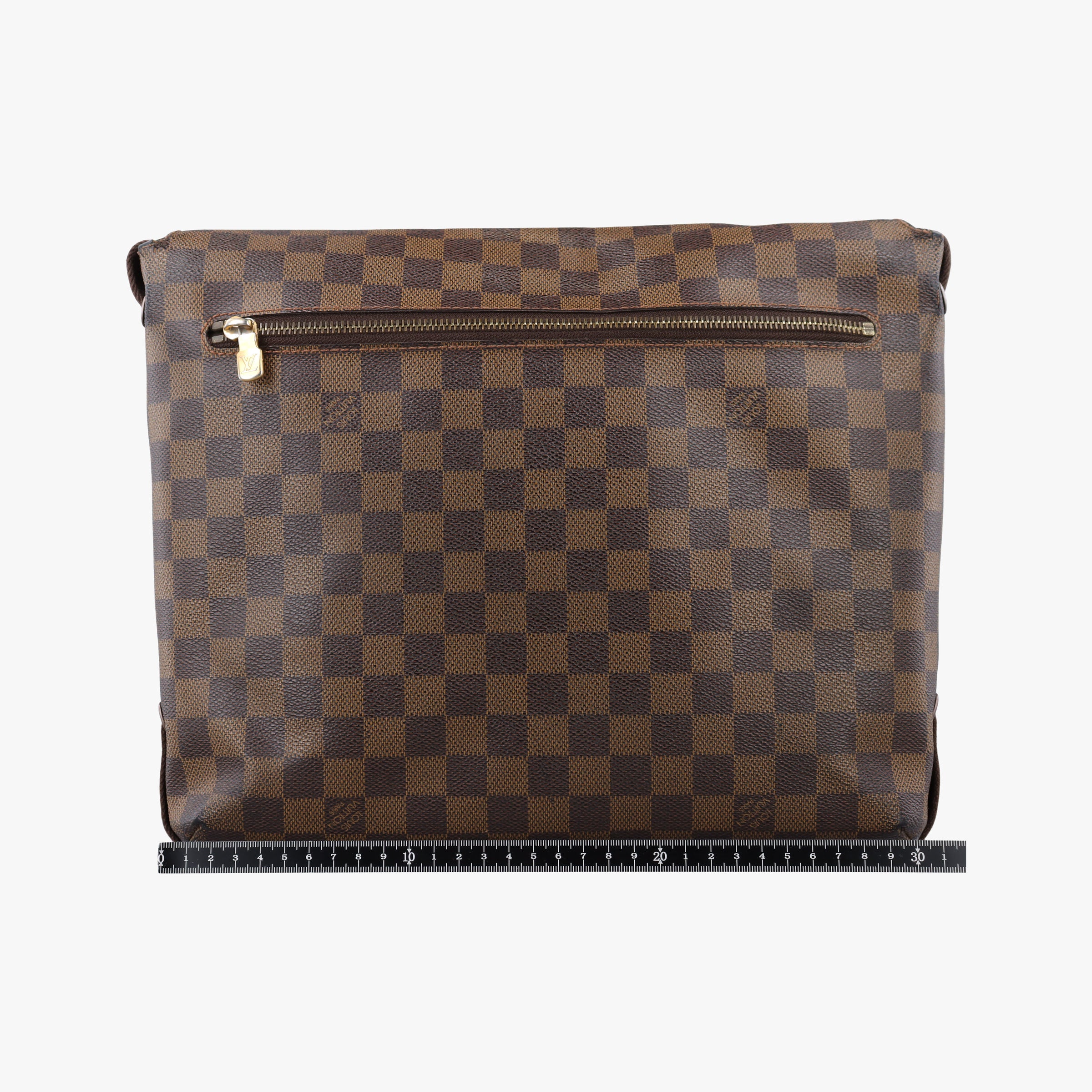 Pre-owned Louis Vuitton BROOKLYN MM EBENE Damier Canvas N51211 shoulderbag | stylenewstar